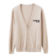 Airbus A330 & Text Designed Cardigan Sweaters Sale