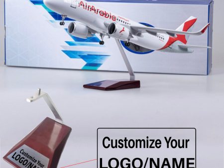 Air Arabia Airbus A320Neo Airplane Model (47CM) For Discount