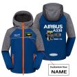 Airbus A330 & Trent 700 Engine Designed Children Polar Style Jackets For Sale