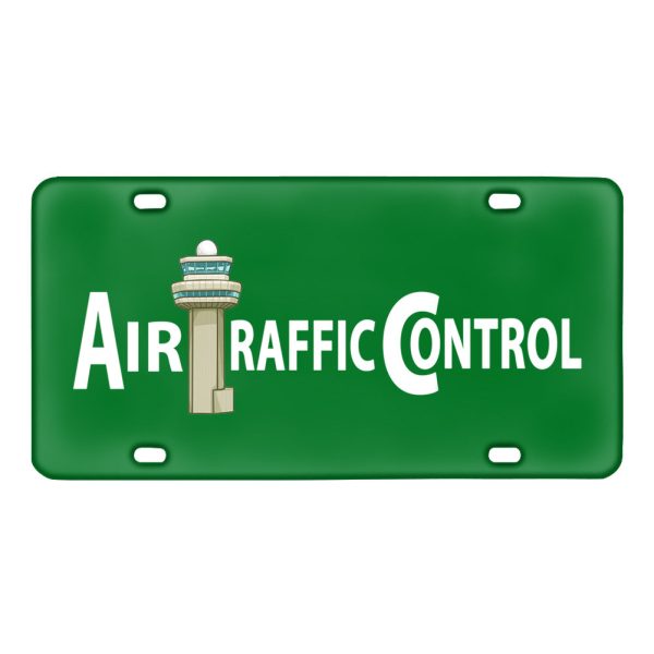 Air Traffic Control Designed Metal (License) Plates Hot on Sale