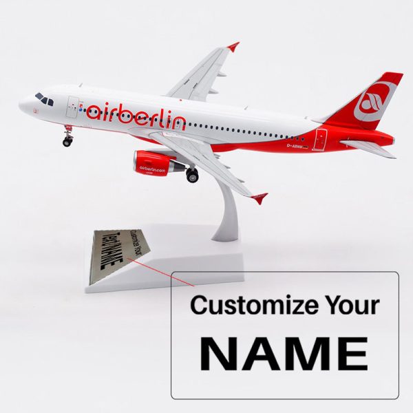 AirBerlin D-ABNW A320 Airplane Model (1 200 Scale) Online Sale