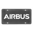 Airbus & Text Designed Metal (License) Plates Online now