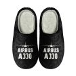 Airbus A330 & Plane Designed Cotton Slippers Discount