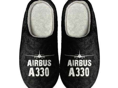 Airbus A330 & Plane Designed Cotton Slippers Discount