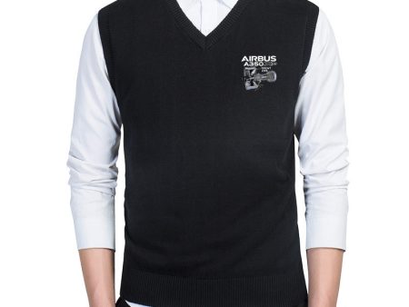 Airbus A350 & Trent Wxb Engine Designed Sweater Vests on Sale