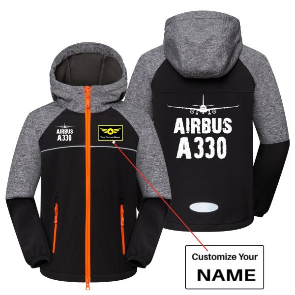 Airbus A330 & Plane Designed Children Polar Style Jackets Supply