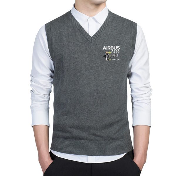 Airbus A330 & Trent 700 Engine Designed Sweater Vests For Sale