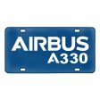 Airbus A330 & Text Designed Metal (License) Plates Online Sale