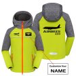 Airbus A320 Printed Designed Children Polar Style Jackets Online Sale