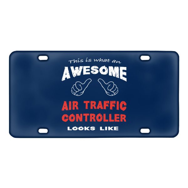 Air Traffic Controller Designed Metal (License) Plates Sale