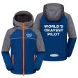 World s Okayest Pilot Designed Children Polar Style Jackets on Sale