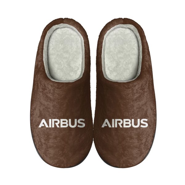 Airbus & Text Designed Cotton Slippers For Discount