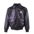 Airbus A320 & Plane Designed Leather Bomber Jackets (NO Fur) Hot on Sale