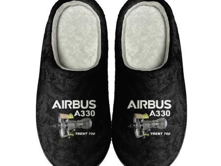 Airbus A330 & Trent 700 Engine Designed Cotton Slippers Fashion