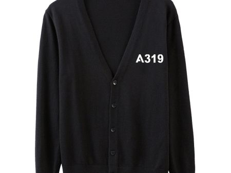 A319 Flat Text Designed Cardigan Sweaters Online