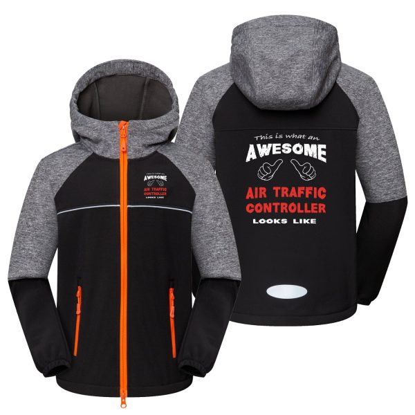 Air Traffic Controller Designed Children Polar Style Jackets Discount