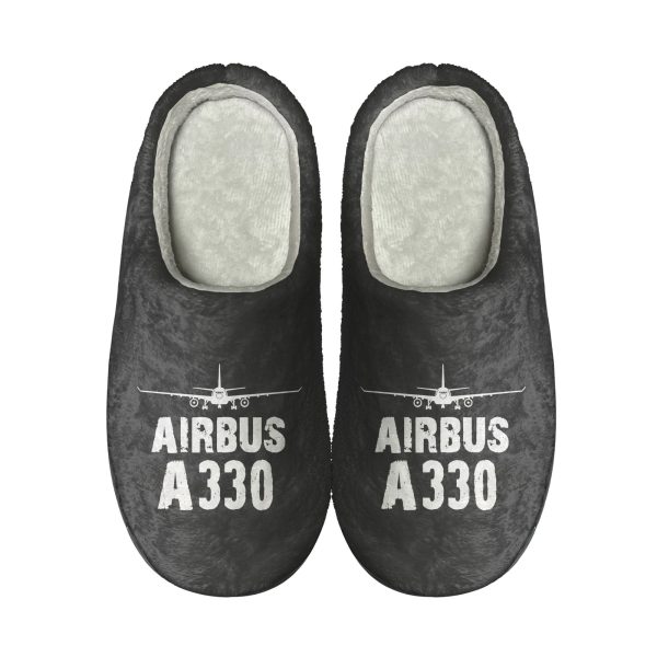 Airbus A330 & Plane Designed Cotton Slippers Discount