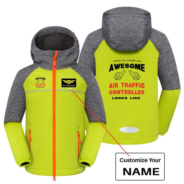 Air Traffic Controller Designed Children Polar Style Jackets Discount