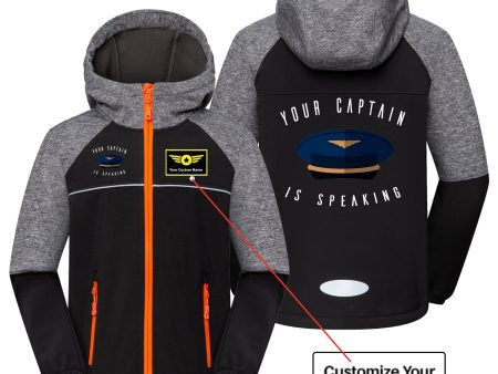 Your Captain Is Speaking Designed Children Polar Style Jackets Supply