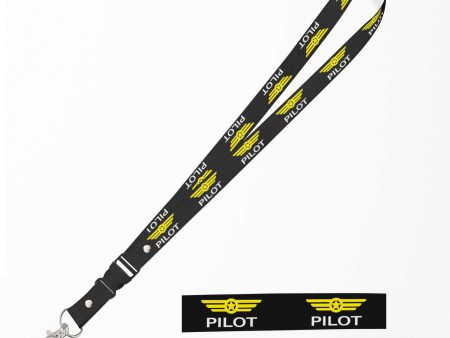 Pilot & Badge Designed Detachable Lanyard & ID Holders Cheap