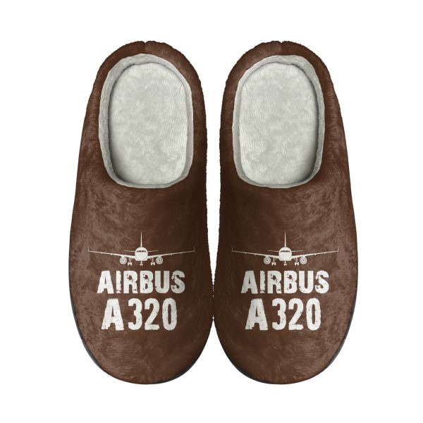 Airbus A320 & Plane Designed Cotton Slippers Fashion