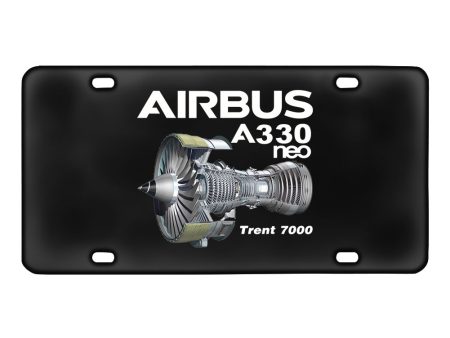 Airbus A330neo & Trent 7000 Designed Metal (License) Plates For Cheap