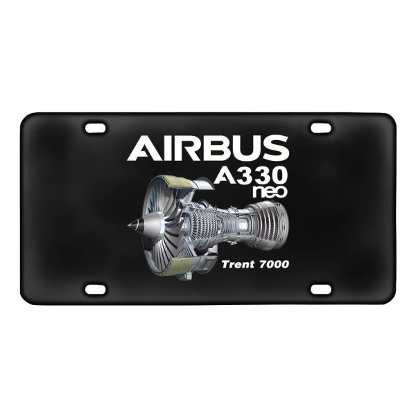 Airbus A330neo & Trent 7000 Designed Metal (License) Plates For Cheap