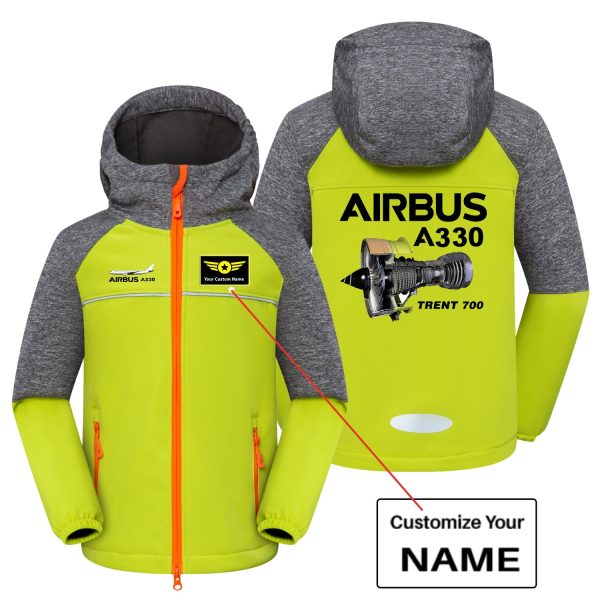 Airbus A330 & Trent 700 Engine Designed Children Polar Style Jackets For Sale