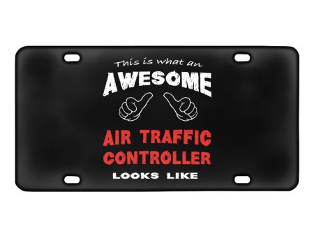 Air Traffic Controller Designed Metal (License) Plates Sale