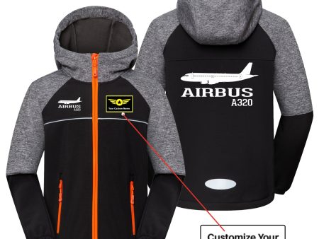 Airbus A320 Printed Designed Children Polar Style Jackets Online Sale