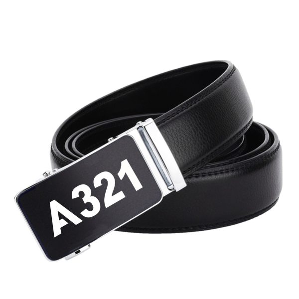 A321 Flat Text Designed Men Belts Supply