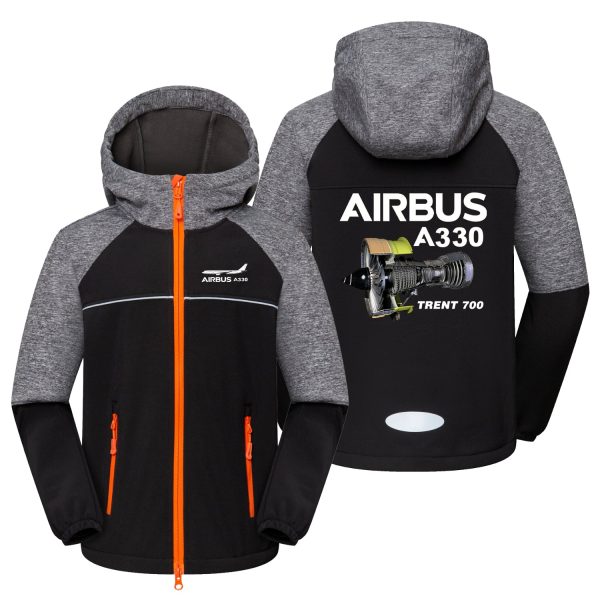 Airbus A330 & Trent 700 Engine Designed Children Polar Style Jackets For Sale