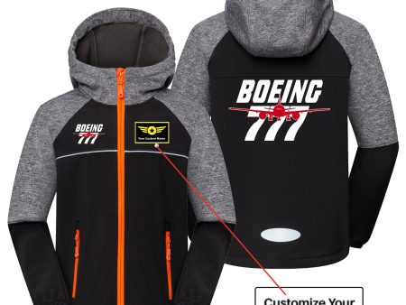 Amazing Boeing 777 Designed Children Polar Style Jackets Online now