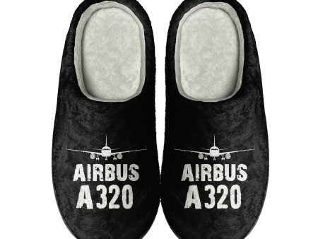 Airbus A320 & Plane Designed Cotton Slippers Fashion