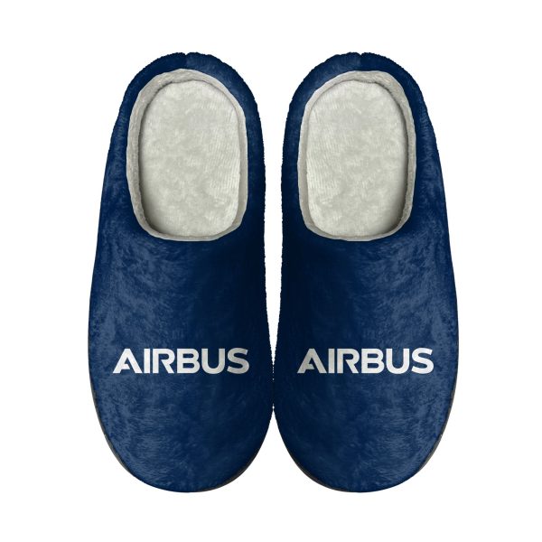 Airbus & Text Designed Cotton Slippers For Discount